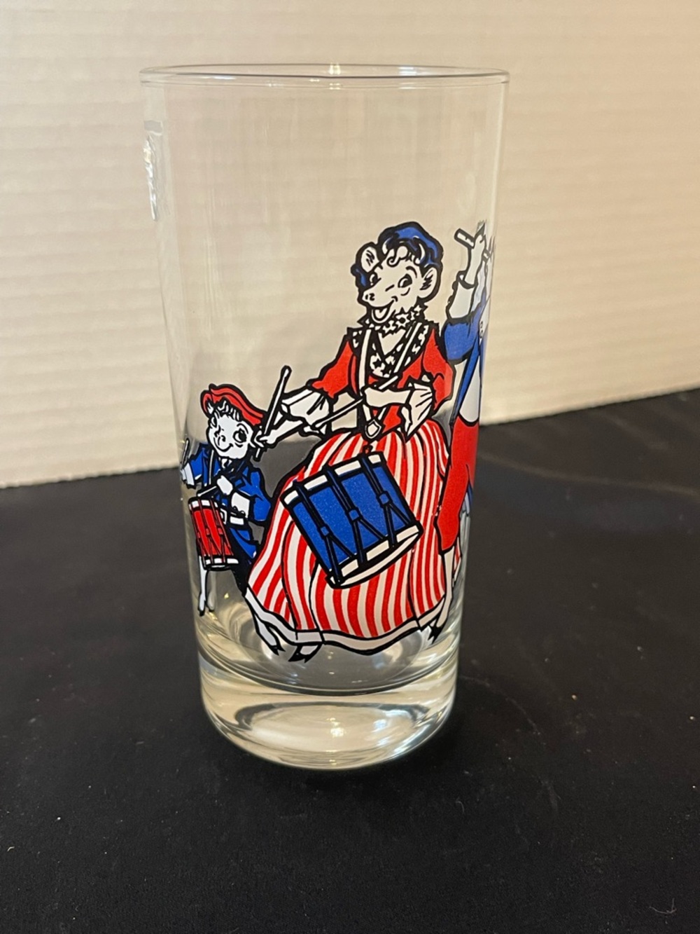 Patriotic Borden Milk Patriotic Glass Tumbler